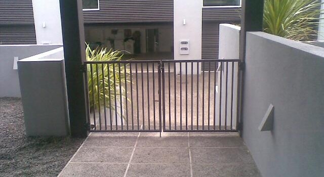 Steel gates